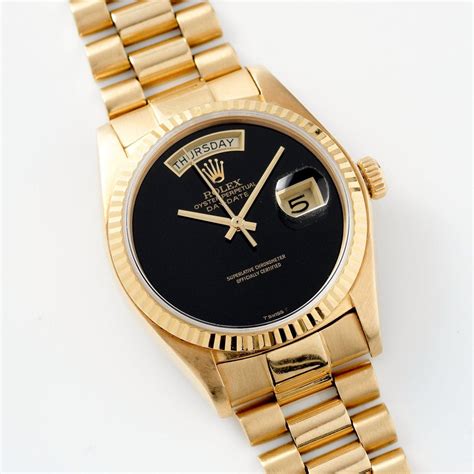 rolex day date onyx dial white gold|rolex day date 40mm price.